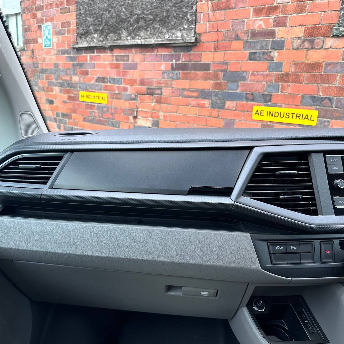 For VW T6.1 Glove Box Magnetic Lid | OEM Textured Interior Upgrade | Van-X