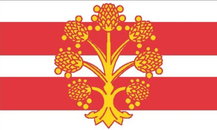 |Westmorland flag 5ft x 3ft with two eyelets