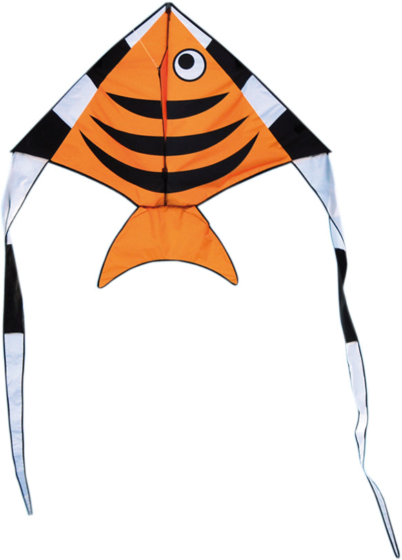 Aqua flyer orange fish kite by Spirit of Air