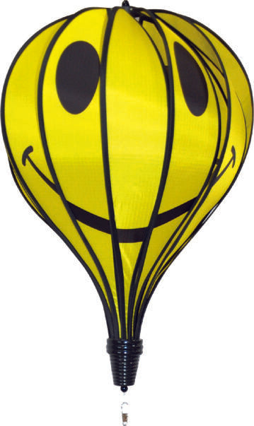 Happy face Smile hot air balloon windsock windform