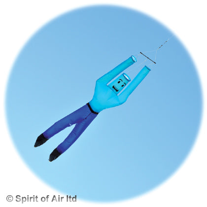 Cloud dude windsock by Spirit of air for kite tail or display pole