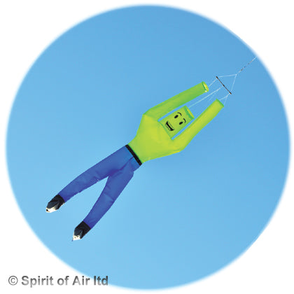 Cloud dude windsock by Spirit of air for kite tail or display pole