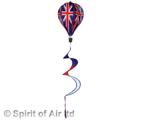Union Jack balloon spinner