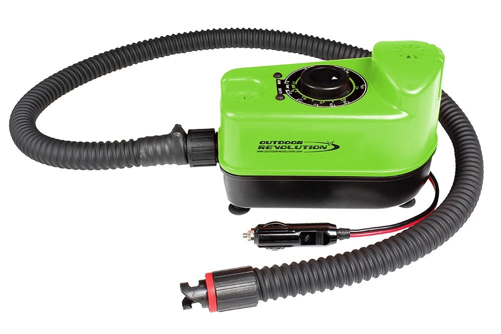 12V dc awning and tent Air beam pump also great for stand up paddleboard from Outdoor Revolution