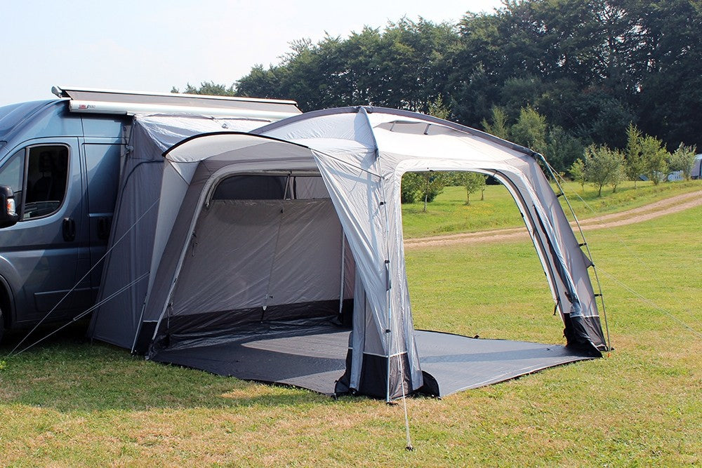 Cayman F/G poled driveway awning by Outdoor revolution mid height 220-255cm