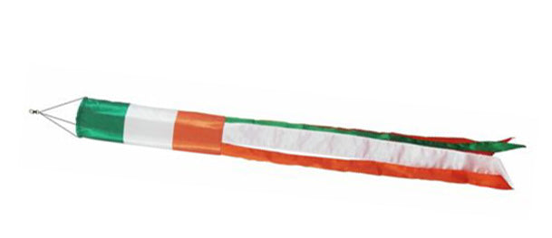 Ireland Eire flag tube windsock 60"