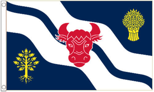 Oxford Oxfordshire-Flagge 5 Fuß x 3 Fuß
