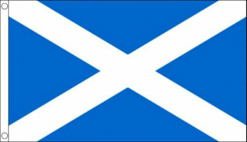 Scotland flag 5ft x 3ft LIGHT BLUE