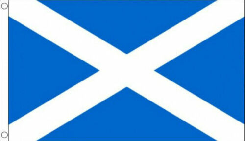 Scotland flag 5ft x 3ft LIGHT BLUE