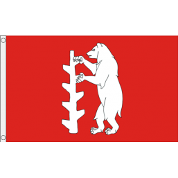 Warwickshire-Flagge im neuen Stil, 5 Fuß x 3 Fuß
