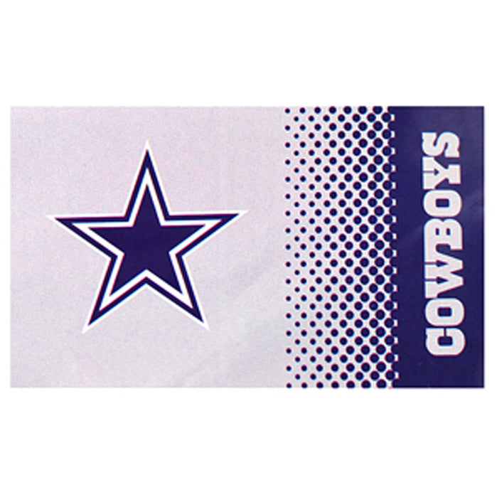 Dallas Cowboys NFL fade flag 5ft x 3ft Official licenced product