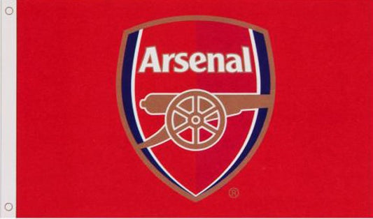 Arsenal core flag 5ft x3ft with eyelets