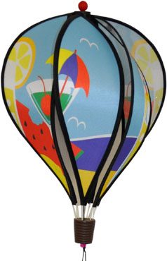 Summer fun hot air balloon style windspinner by Spirit of Air