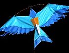 Bluebird single line kite