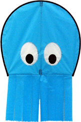 Kite Ollie Octopus - BLUE