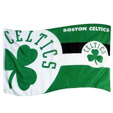 Boston Celtics NBA flag 5ft x 3ft with eyelets