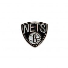 Brookyn Nets crest pin badge NBA official product