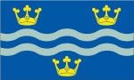 Cambridgeshire New style flag 5ft x 3ft
