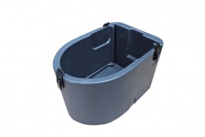 Blue Diamond composting eco friendly portable toilet ( with markings )