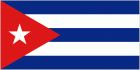 Cuba flag 5ft x 3ft
