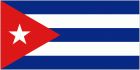 Cuba flag 5ft x 3ft