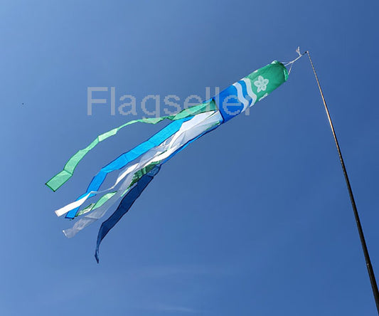 Cumberland flag tube windsock 60" for telescopic pole High quality