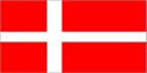 Denmark flag 5ft x 3ft