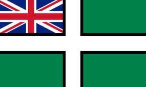 Devon Ensign flag 5ft x 3ft