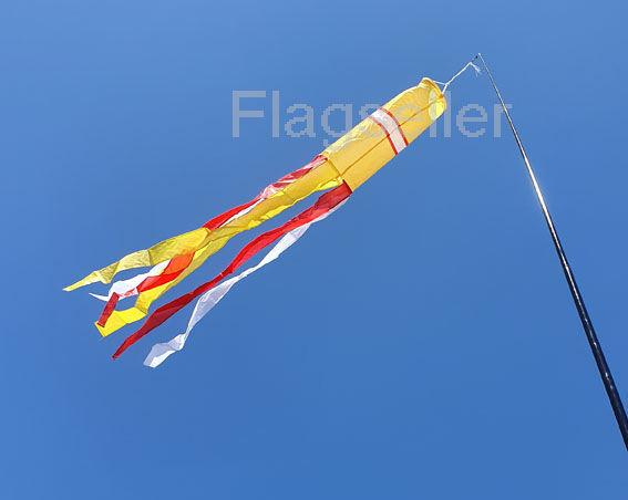 Dorset tube windsock 60" for telescopic flag pole festival camping High quality