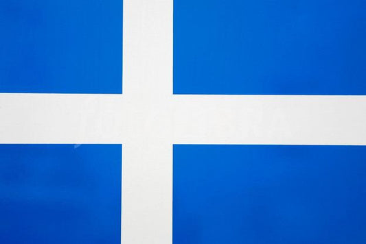 Shetland-Inseln Shetland-Flagge 5 Fuß x 3 Fuß mit Ösen. Hohe Qualität