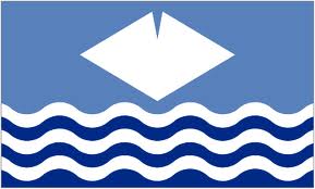 Isle of Wight - Waves flag 5ft x3ft