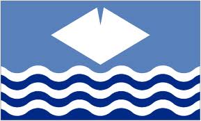 Isle of Wight - Waves flag 5ft x3ft