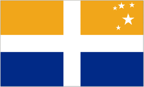 Flagge der Scilly-Inseln 5 Fuß x 3 Fuß 