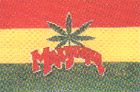 Marijuana flag 5ft x3ft