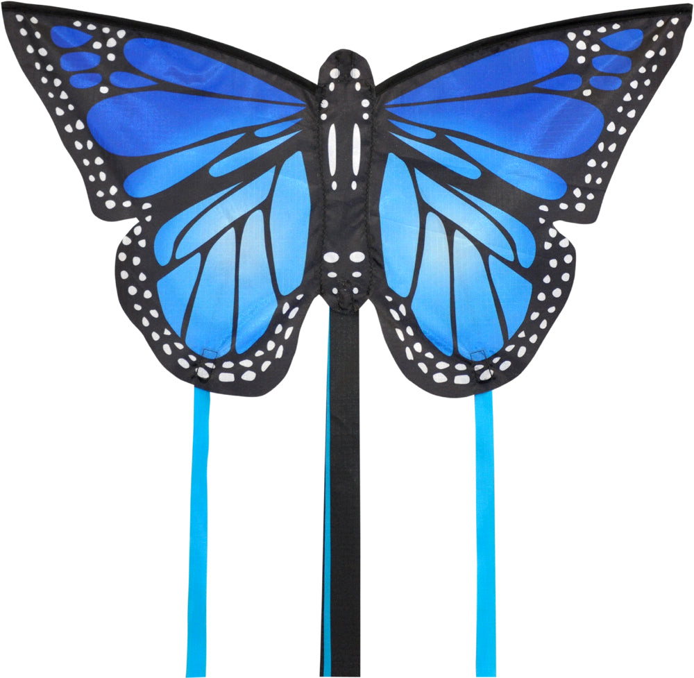 Monarch butterfly kite small in blue by spirit of Air