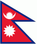 Nepal Flag 5ft x3ft