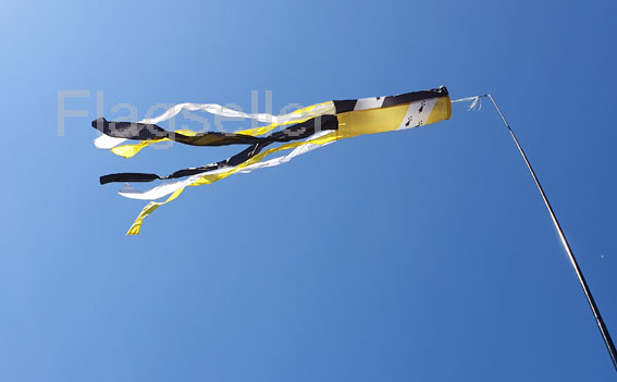 Norfolk flag tube windsock 60" for telescopic pole High quality