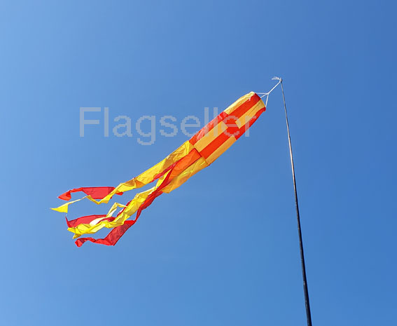 Northumberland flag tube windsock 60" for telescopic pole High quality