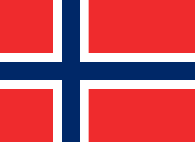 Norwegen-Flagge 5 Fuß x 3 Fuß