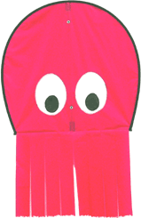 Kite Ollie Octopus - PINK