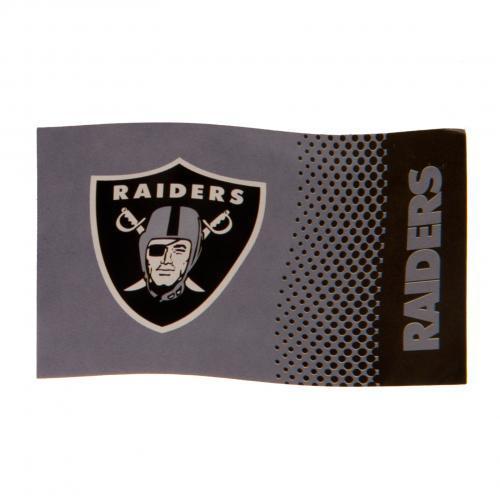 Oakland Raiders NFL fade flag 5ft x 3ft Official licenced product