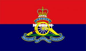 Royal artillery flag 5x3ft