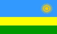 Rwanda flag 5ft x 3ft