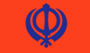 Sikh flag 5ft x 3ft