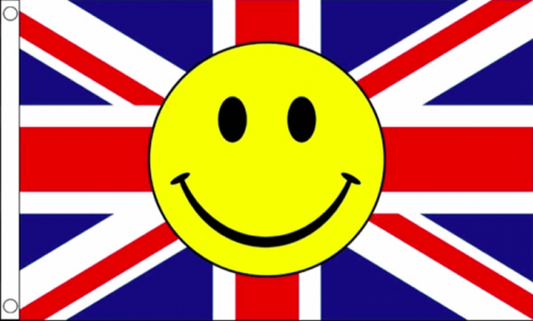 Union Jack-Smile-Flagge, 152 x 91 cm