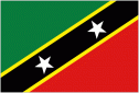 St Kitts & nevis flag 5ft x 3ft