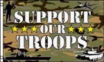 Support our troops flag camo 5ft x 3ft