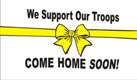 Support our troops flag 5ft x 3ft