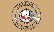 Drapeau du club de chasse taliban 5 pieds x 3 pieds