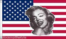USA Marilyn Monroe american flag 5ft x3ft